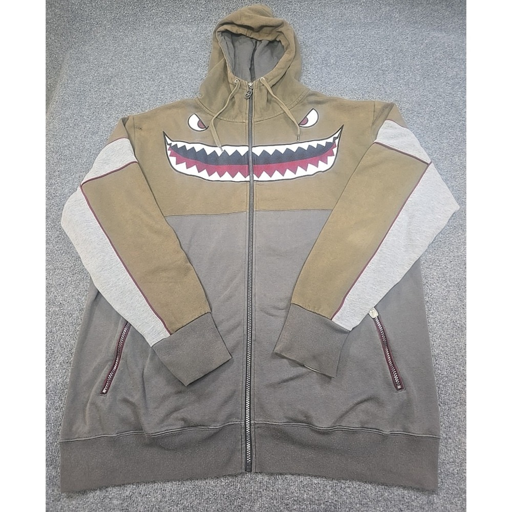 Bethesda Fallout 4 Hot Rodder Power Amor Shark Men's Hoodie 3XL Stains